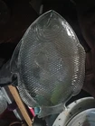 Vintage Clear Glass FISH SHAPED Anchor Hocking Large Serving Platter 15 x 11in.