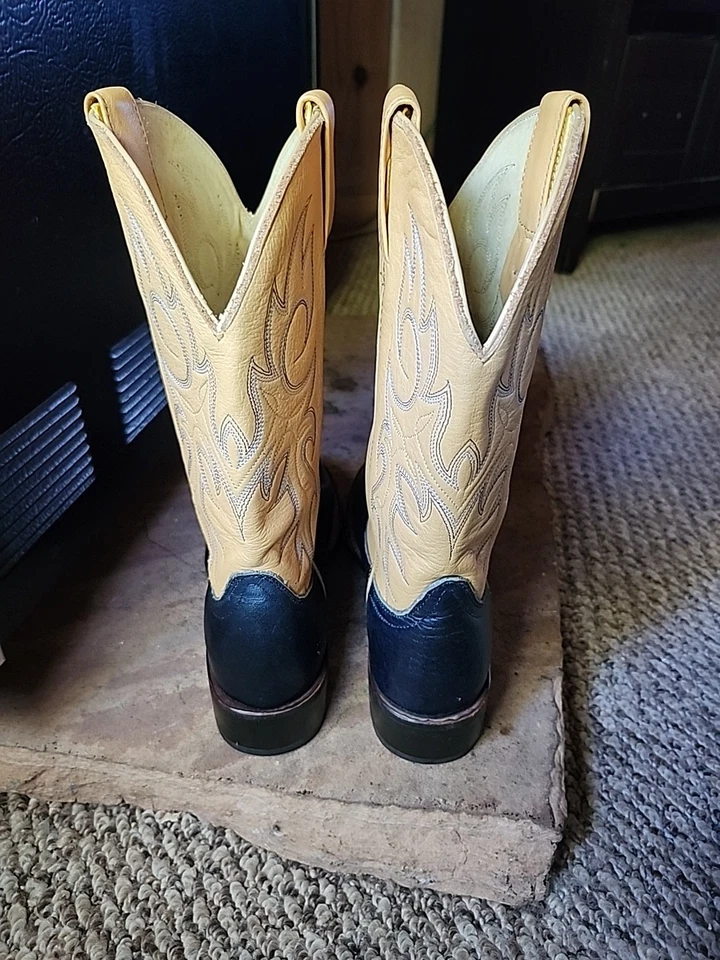 Botas Mujer Durango RD3136 BRONCEADAS y Cuero AZUL MARINO Talla 7 M Foto 4 de 4