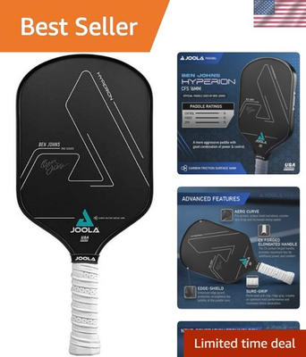 #ad Ben Johns Hyperion CFS Pickleball Paddle – Carbon Surface with High Grit amp; Sp... $351.99