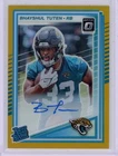 2025 Donruss Optic Football Gold Bhayshul Tuten #272
