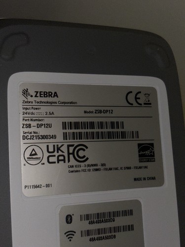 Imprimante d'étiquettes thermique Zebra ZSB-DP12 2 pouces imprimante d'étiquettes avec alimentation incluse - Photo 10/11