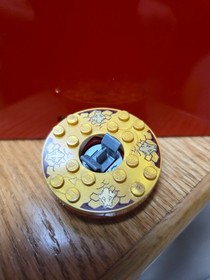 LEGO Pearl Gold Turntable 6 x 6 Gold Faces Ninjago Spinner  Set 2520