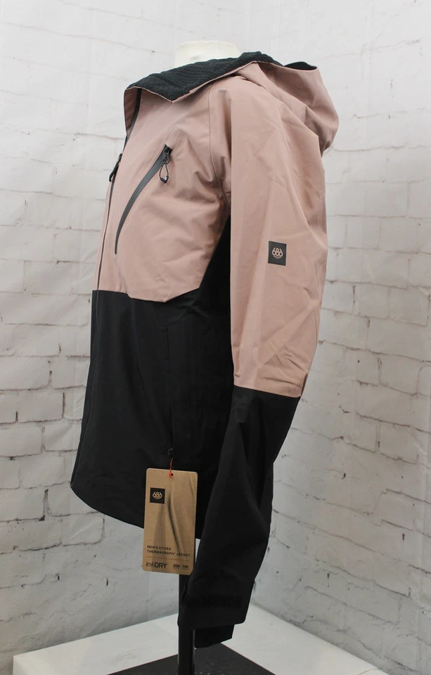 686 Hydra Thermagraph Chaqueta de Nieve Para Hombre Grande, Marrón Cuerno Nueva 2025 Foto 4 de 4