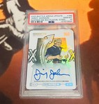 2025 Bo Jackson Battle Arena Howbout’em Jimmy Johnson Foil Auto #166 PSA 10