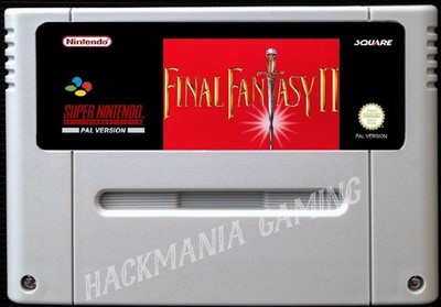 Final Fantasy II Deutsch Pal SNES Super Nintendo Chrono Trigger Earth Bound DE