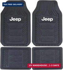 Plasticolor 001668r01 Jeep Weatherpro 4 Piece Floor Mats Set Floor Mats One Si Plasticolor 001668r01 Jeep Weatherpro 4 Piece Floor Mats Set Floor Mats One Si