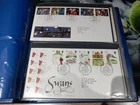 GB First Day Covers (52) 1993-1997 with Special Cancellations/Postmarks