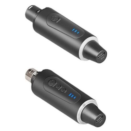 Adaptateur Microphone XLR Sans Fil pour Micro Dynamique et Condensateur 150FT Ga - Zdjęcie 12 z 12