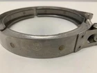 Muffler pipe connector clamp