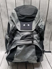 Oakley Surf Pack Tactical Backpack Outdoor Large Black Gray Laptop 40L Y2K Vtg