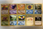 1st Edition Fossil Set Pokémon Card Lot Rare Non Holo Near MINT Dragonite Gengar