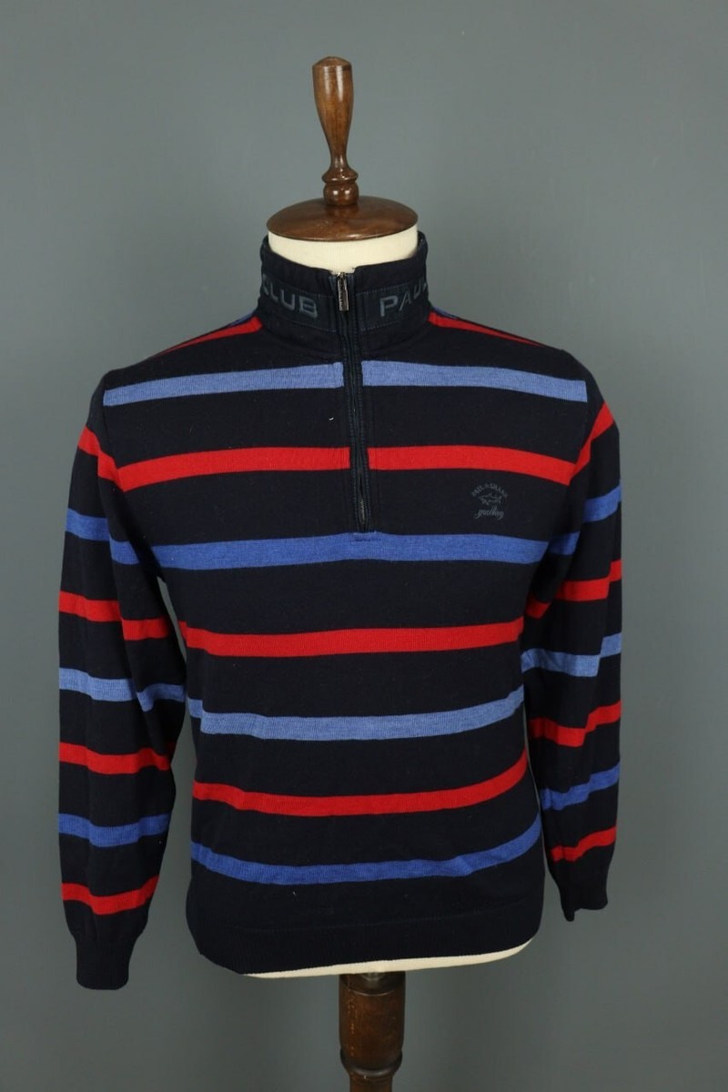 Paul & Shark Yachting Supermelange Cool Tuch Light 1/4 Zip