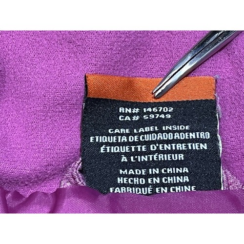 Chaleco acolchado High Sierra para mujer pequeño cremallera completa chaqueta sin mangas púrpura - Imagen 3 de 15