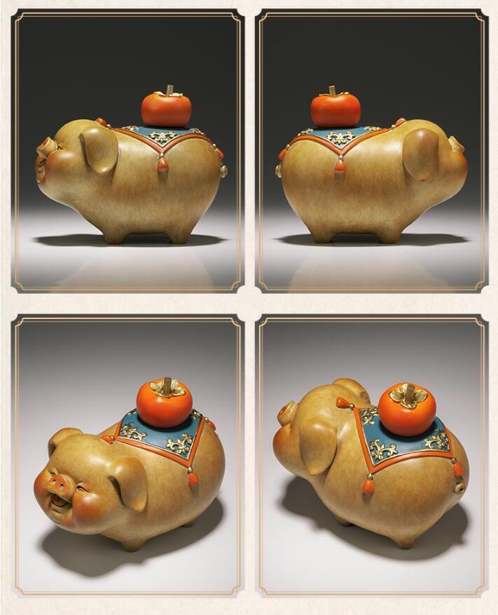 Chinese Pure bronze 100% Hand-carved 