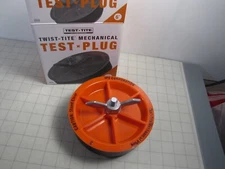 Test Tite 6" Twist-Tite ABS Mechanical Test Plug w/ Oversized Wing Nut 83596 NEW