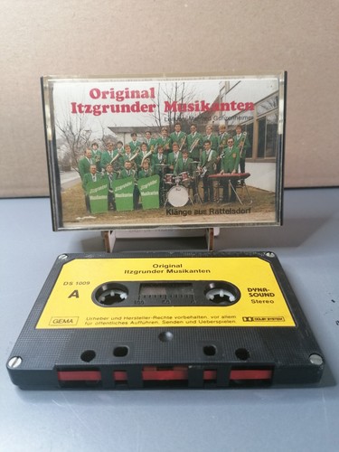 Dyna Sound MC Musikkassette-Original Itzgrunder Musikanten Klänge a. Rattelsdorf