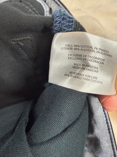 GAP Pants Men 32x30 Black Gapflex Stretch Classic Slim Fit Straight Leg Soft New - Picture 7 of 9