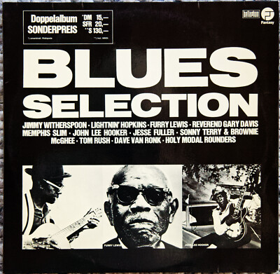 DLP Blues Selection mit John Lee Hooker, Jimmy Witherspoon, Memphis Slim, u.a.