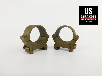 Leupold PRW2 Series 1'' Low Weaver Style Scope Rings Burnt Bronze 174079