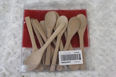 11 Pcs Condiment Scoop Tea Wooden Spoon Mini Spoons Condiments Salt