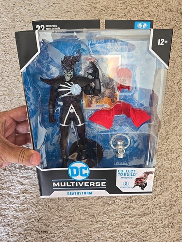 McFarlane Toys DC Multiverse Blackest Night Deathstorm 7" Action Figure - Picture 2 of 3