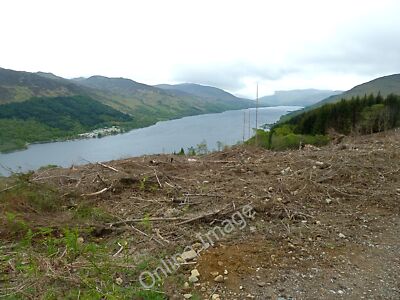 Photo 12x8 Clear felling above St Fillans Extensive clearance of the spruc c2011