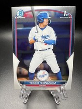 2023 Bowman Chrome Prospects #BCP-138 Yeiner Fernandez 1st Dodgers 