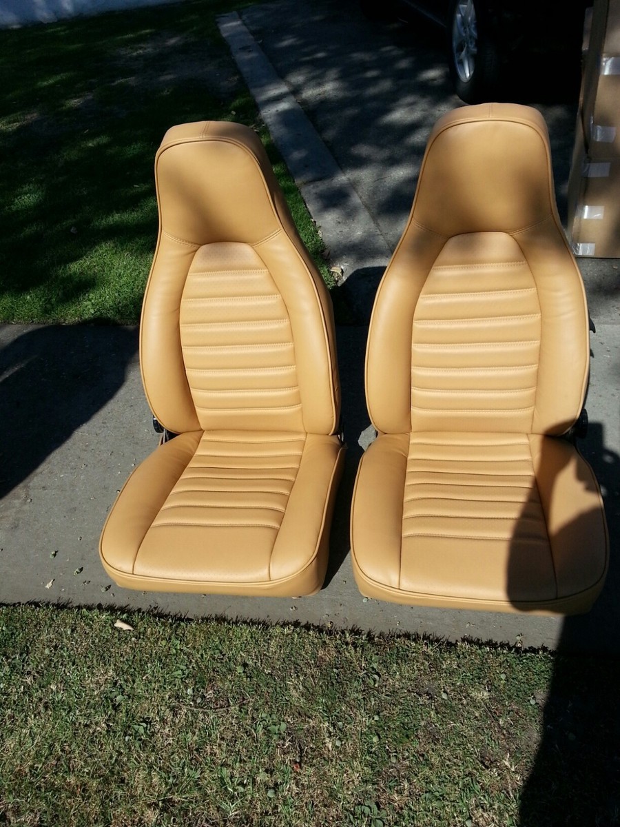 PORSCHE 911 924 944 GERMAN VINYL UPHOLSTERY STANDARD SEAT KIT SET