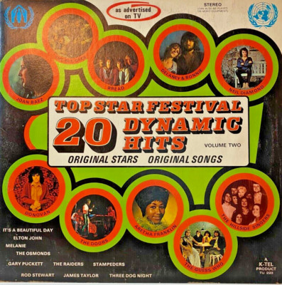 Top Star Festival: 20 Dynamic Hits Volume Two - K-Tel C-10703 - Shrink ...