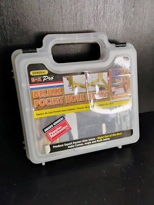 General Tools No. 850 E Z Pro Pocket Hole Jig Kit - Box