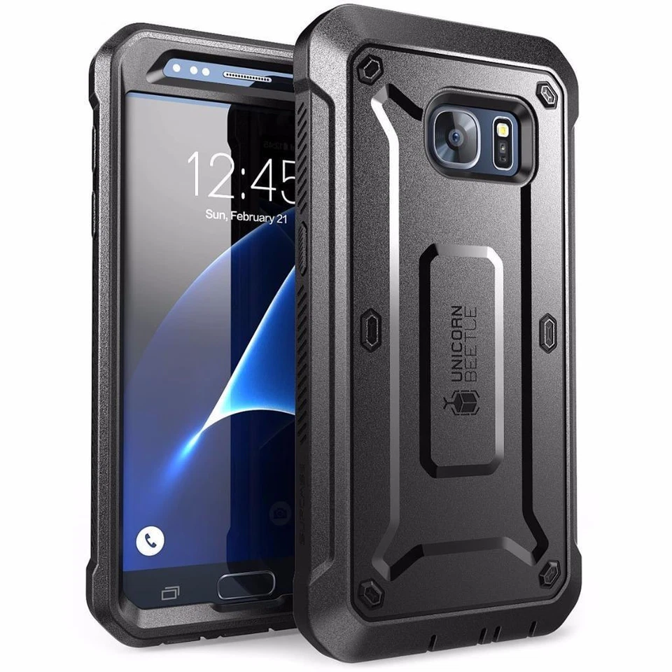 Genuine For Samsung Galaxy S7 S7Edge S7Active, SUPCASE Case with Holster Cover - Image 3 of 4