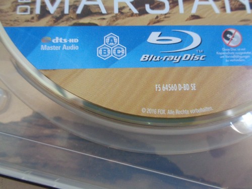THE MARTIAN *rare*MM excl. LENTICULAR magnet Blu-ray & 3D SteelBook MATT DAMON 2 - Picture 9 of 12