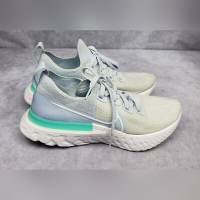 Nike React Infinity Run Flyknit Blue Running Shoes CD4372-400 Women's Size