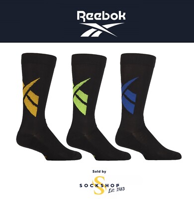 Reebok Fitness Socken Herren Damen Größen Technical Recycled Cushion Crew - 1 Paar
