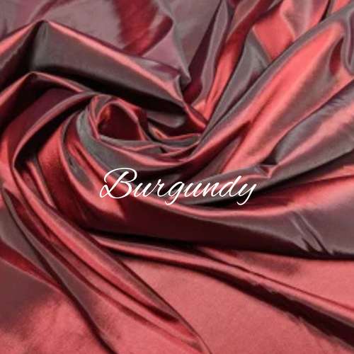 Taffeta by the yard 59" wide for dress or wedding decoration, many colors. - Picture 9 of 80