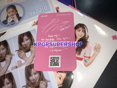 Apink 6th Mini Album Pink Up A Ver Autographed Signed CD Promo