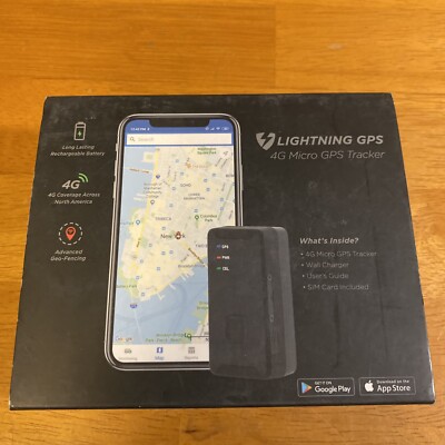 New Lightning GPS GL300 Discreet Cellular Micro Real-Time Portable GPS Tracker