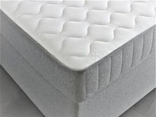 Image of Next Gen Memory Fibre Spring Mattress Grey Castle Border 2ft6 3ft 4ft 4ft6 & 5ft