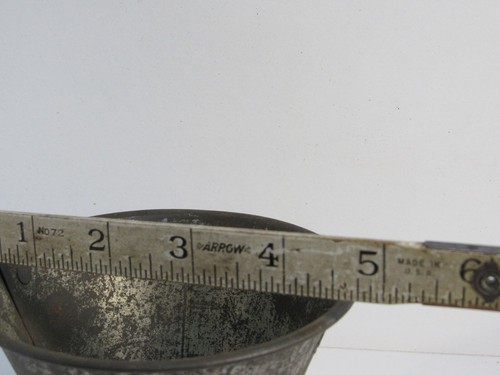 Nesco Funnel, Fruit Jar Filler Green Handle Tin - Picture 10 of 11