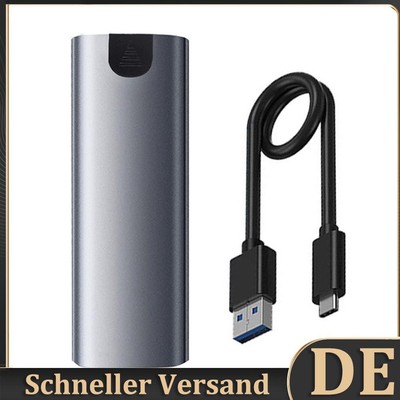 M.2 HHD Box Typ-C 3.1 Aluminiumlegierung für 2230/2242/2260/2280 SSD (NGFF 5 Gpb