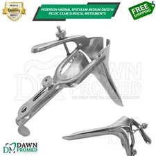 Pederson Vaginal Speculum Medium OB/GYN Pelvic Exam Surgical Inst German Grade