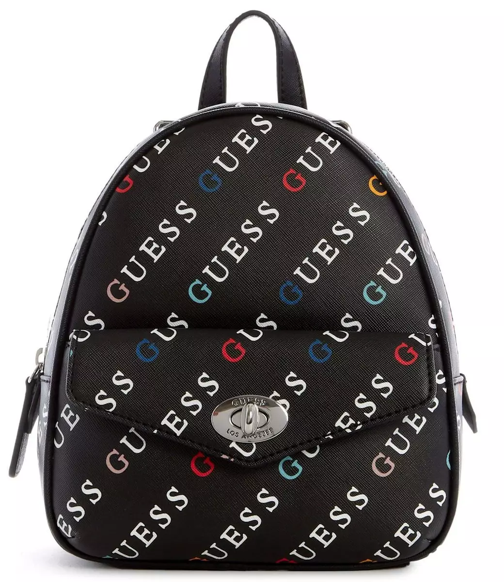 Guess Women's Black Backpack at FORZIERI