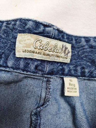 Cabela's Denim Skirt. Size6. Regular. - Picture 5 of 6