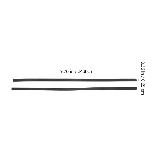 2pcs Laptop Rubber Feet Strips Replacement Compatible for Dell Latitude 7400 - Afbeelding 11 van 12
