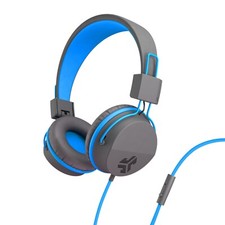 JLab JBuddies Studio Wired Kids Headphones On-Ear, Volume Limiter, School/Travel