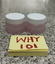 Qty 2 BANILA CO Clean it Zero Cleansing Balm  7mL X2 2pcs EXP OCT/2025 NEW