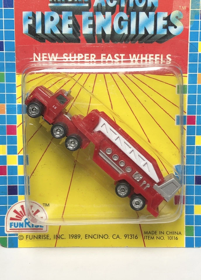 НОВЫЙ ЗАПЕЧАТАННЫЙ N МАСШТАБ MICRO ACTION МАШИНЫ РАЗМЕР ПОЖАРНОЙ МАШИНЫ ГРУЗОВИКА - Изображение 2 из 4