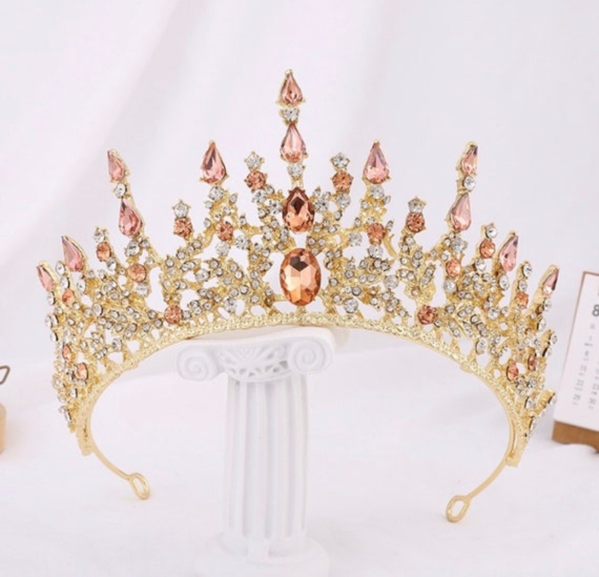 Crown for Women Queen Crown Wedding Tiara for Bride Crystal  display picture 1