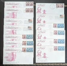 LOT 13 USS Daniel Webster SSN 626 Submarine Naval Covers Launch Commission 1963