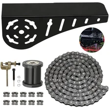 35 Chain 140 Links + Clutch Cover Guard For Predator 79cc 212cc CT100U Mini Bike